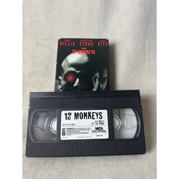 Vintage VHS 12 Monkeys - Picture 3 of 3